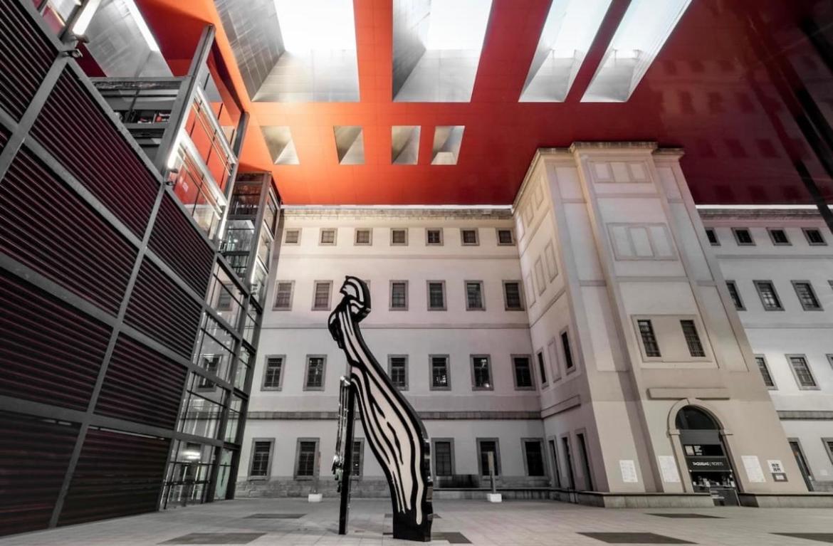 マドリードReina Sofia Museum Houseアパートメント エクステリア 写真
